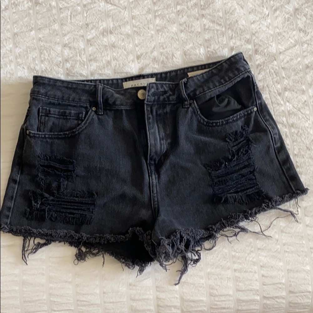 PacSun high rise shorts
